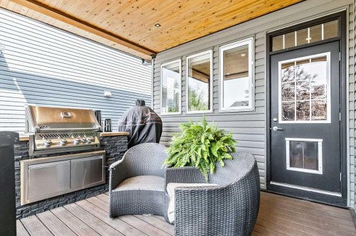 73 Evanspark Way Nw, Calgary, AB - Outdoor With Deck Patio Veranda With Exterior