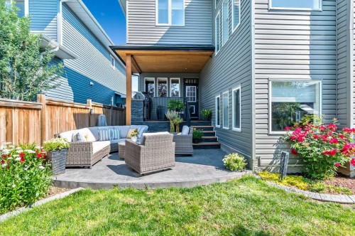 73 Evanspark Way Nw, Calgary, AB - Outdoor With Deck Patio Veranda
