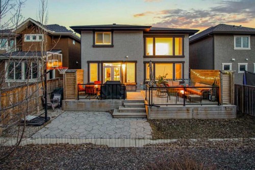 129 Springbluff Boulevard Sw, Calgary, AB - Outdoor With Deck Patio Veranda