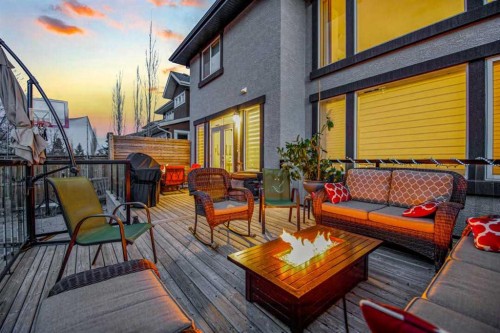 129 Springbluff Boulevard Sw, Calgary, AB - Outdoor With Deck Patio Veranda With Exterior