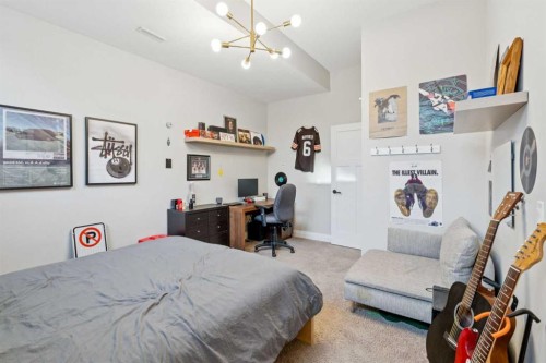 1636 Acton Avenue Sw, Calgary, AB - Indoor Photo Showing Bedroom