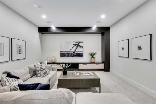 336 Normandy Drive Sw, Calgary, AB - Indoor Photo Showing Basement