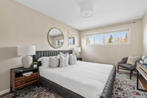 1571 Windsor Street Nw, Calgary, AB - Indoor Photo Showing Bedroom