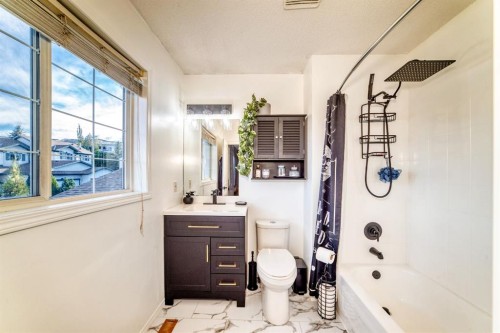 8-122 Bow Ridge Crescent, Cochrane, AB - Indoor Photo Showing Bathroom