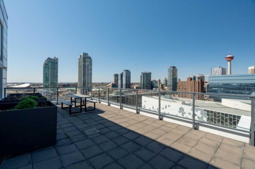 1503-450 8 Avenue Se, Calgary, AB - Outdoor With View