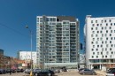 1503-450 8 Avenue Se, Calgary, AB  - Outdoor With Balcony With Facade 