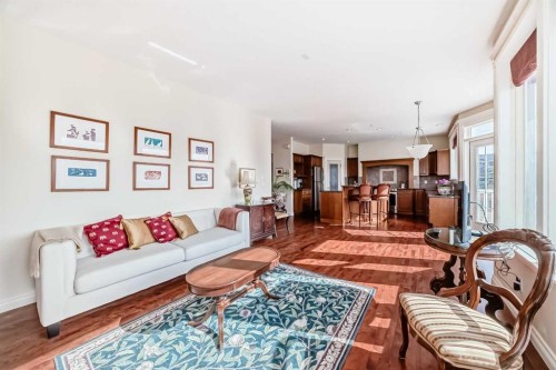 68 Strathlea Close Sw, Calgary, AB - Indoor Photo Showing Living Room