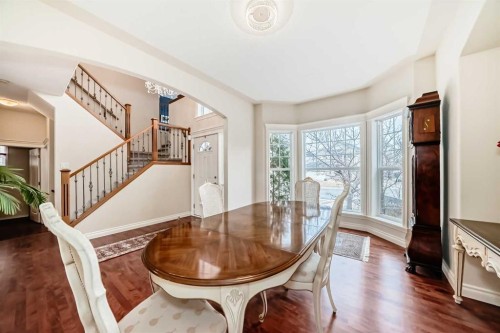 68 Strathlea Close Sw, Calgary, AB - Indoor Photo Showing Dining Room