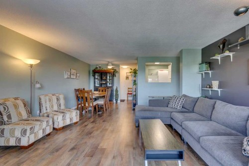 35B-231 Heritage Drive Se, Calgary, AB - Indoor Photo Showing Living Room