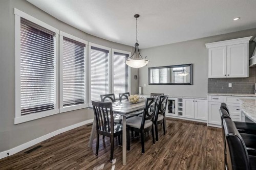 60 Sheep River Heights, Okotoks, AB - Indoor Photo Showing Dining Room