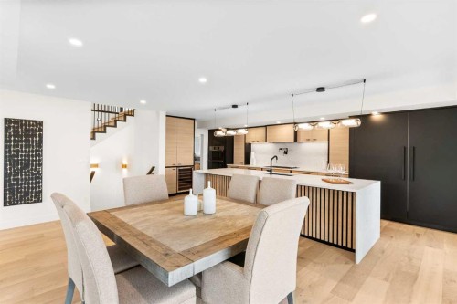 476 West Chestermere Drive, Chestermere, AB - Indoor Photo Showing Dining Room