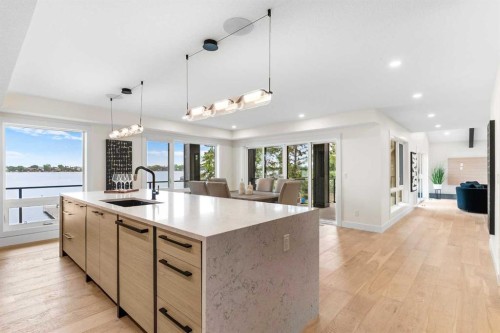 476 West Chestermere Drive, Chestermere, AB - Indoor Photo Showing Kitchen