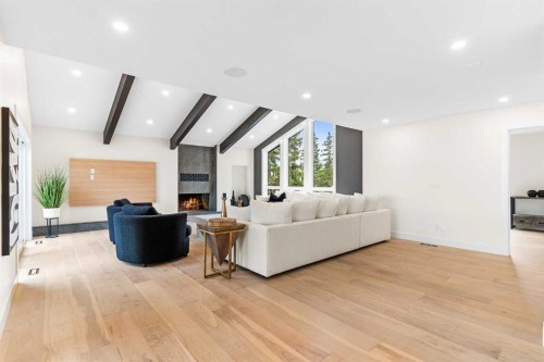 476 West Chestermere Drive, Chestermere, AB - Indoor With Fireplace