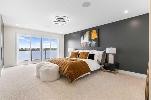 476 West Chestermere Drive, Chestermere, AB - Indoor Photo Showing Bedroom