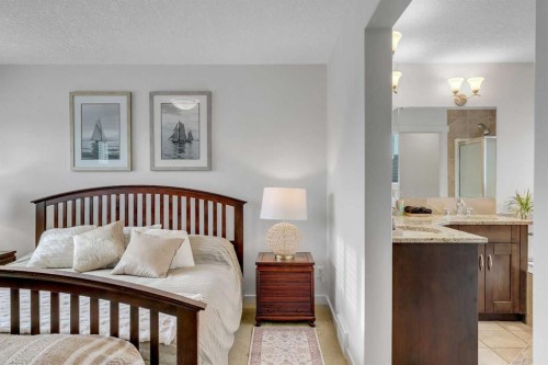 505 Discovery Ridge Boulevard Sw, Calgary, AB - Indoor Photo Showing Bedroom