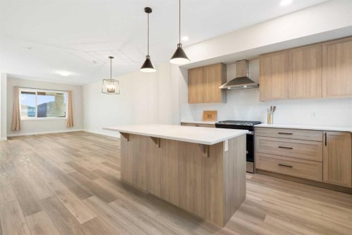 99 Edith Passage Nw, Calgary, AB - Indoor Photo Showing Kitchen