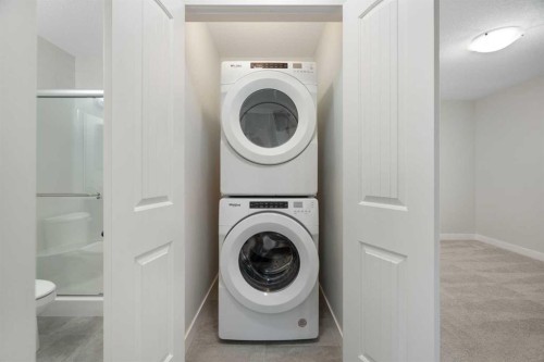 99 Edith Passage Nw, Calgary, AB - Indoor Photo Showing Laundry Room