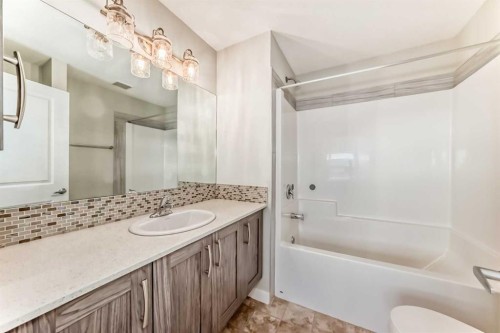 58-138 Seton Passage Se, Calgary, AB - Indoor Photo Showing Bathroom