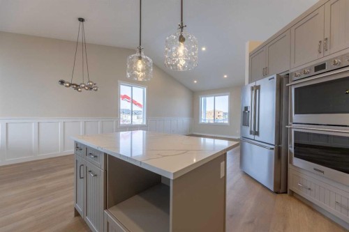 3438 Victory Way, Olds, AB - Indoor Photo Showing Kitchen