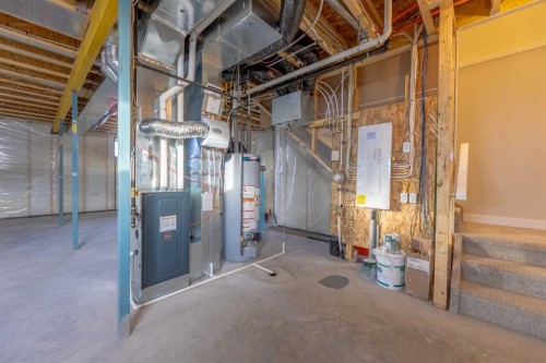 3438 Victory Way, Olds, AB - Indoor Photo Showing Basement