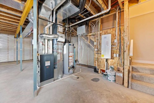 5 Williams Avenue, Olds, AB - Indoor Photo Showing Basement