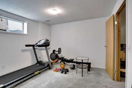 356 Chaparral Drive Se, Calgary, AB - Indoor Photo Showing Gym Room