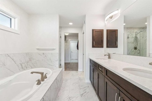 548 Cranbrook Gardens Se, Calgary, AB - Indoor Photo Showing Bathroom