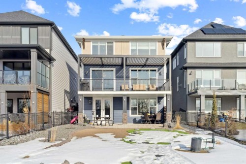 548 Cranbrook Gardens Se, Calgary, AB - Outdoor With Balcony With Facade