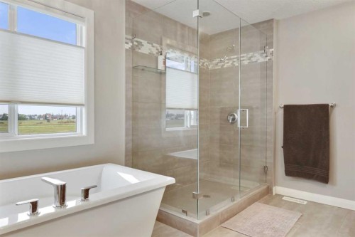 260 Boulder Creek Crescent Se, Langdon, AB - Indoor Photo Showing Bathroom