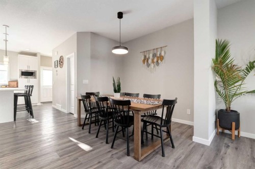 577 Masters Road Se, Calgary, AB - Indoor Photo Showing Dining Room