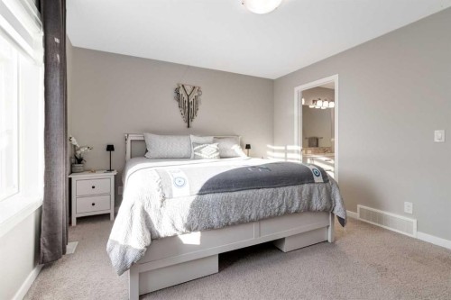 577 Masters Road Se, Calgary, AB - Indoor Photo Showing Bedroom