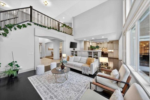 10 Discovery Ridge Way Sw, Calgary, AB - Indoor Photo Showing Living Room