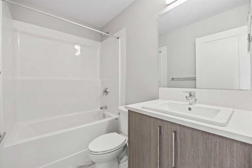 204 Chelsea Manor, Chestermere, AB - Indoor Photo Showing Bathroom