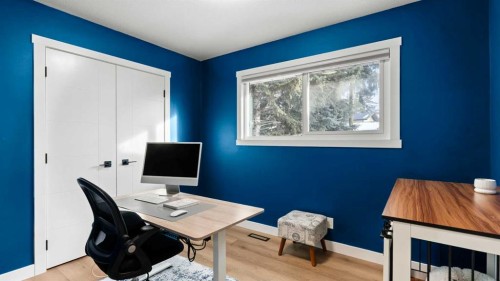 7036 Silverview Road Nw, Calgary, AB - Indoor Photo Showing Office