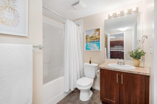 1305-755 Copperpond Boulevard Se, Calgary, AB - Indoor Photo Showing Bathroom
