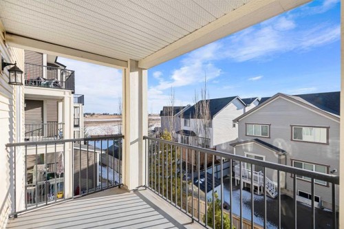 1305-755 Copperpond Boulevard Se, Calgary, AB - Outdoor With Balcony With Exterior