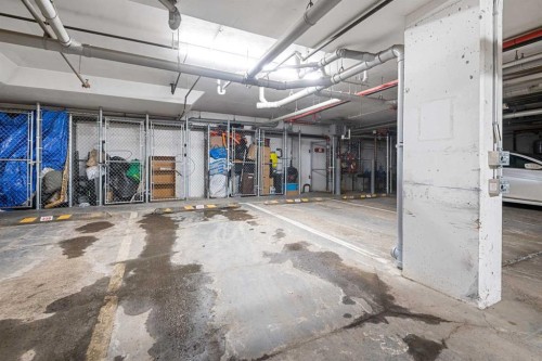 1305-755 Copperpond Boulevard Se, Calgary, AB - Indoor Photo Showing Garage