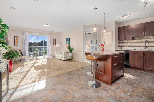 1305-755 Copperpond Boulevard Se, Calgary, AB - Indoor Photo Showing Kitchen