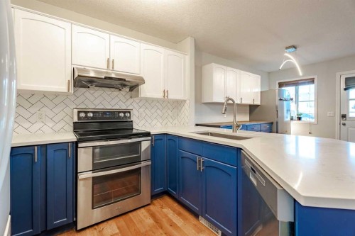 42 Bridlecrest Gardens Sw, Calgary, AB - Indoor Photo Showing Kitchen