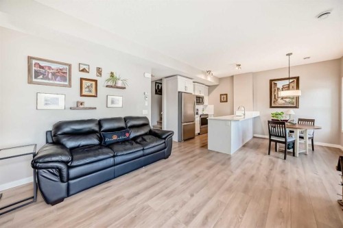 803-250 Fireside View, Cochrane, AB - Indoor Photo Showing Living Room