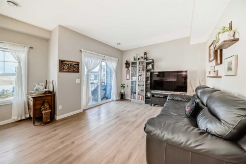 803-250 Fireside View, Cochrane, AB - Indoor Photo Showing Living Room