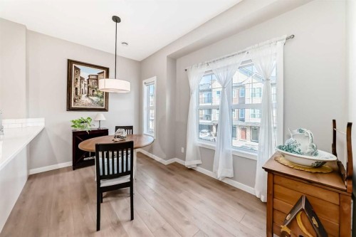 803-250 Fireside View, Cochrane, AB - Indoor Photo Showing Dining Room