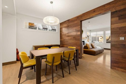 924 8 Avenue Se, Calgary, AB - Indoor Photo Showing Dining Room