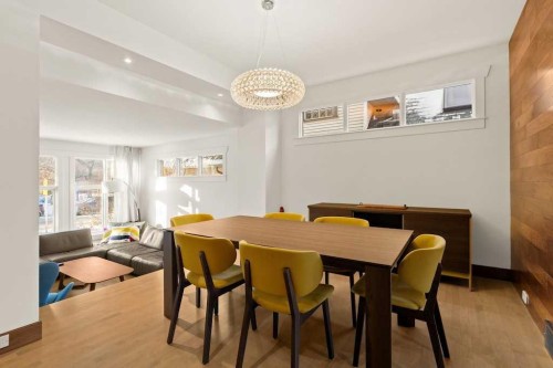 924 8 Avenue Se, Calgary, AB - Indoor Photo Showing Dining Room