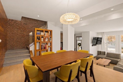 924 8 Avenue Se, Calgary, AB - Indoor Photo Showing Dining Room