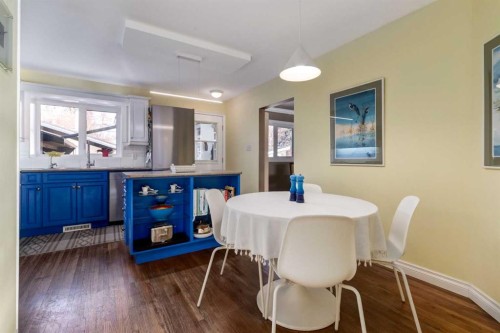 1328 Craig Road Sw, Calgary, AB - Indoor Photo Showing Dining Room