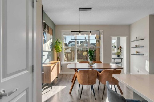 84 Masters Heights Se, Calgary, AB - Indoor Photo Showing Dining Room