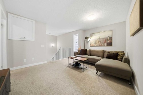 71 Sage Bluff Heights Nw, Calgary, AB - Indoor Photo Showing Living Room