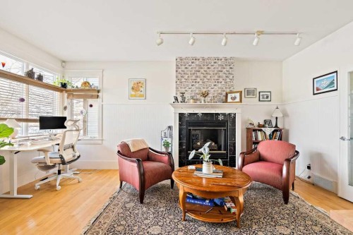 926 8 Avenue Se, Calgary, AB - Indoor With Fireplace