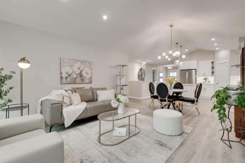 185 Riverwood Crescent, Diamond Valley, AB - Indoor Photo Showing Kitchen With Upgraded Kitchen